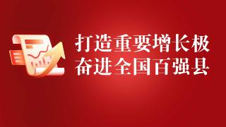  打造重要增长极 奋进全国百强县