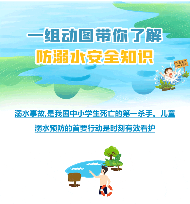公益广告 | 防溺水安全课，大家一起学！