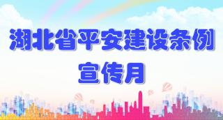  湖北省平安建设条例宣传月