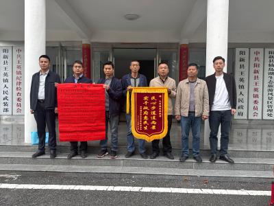 湖北阳新：锦旗再闪耀   步道连民心 