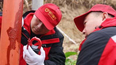 徒步巡线 用脚步丈量安全  ——阳新县华川天然气公司高压管道巡线纪实