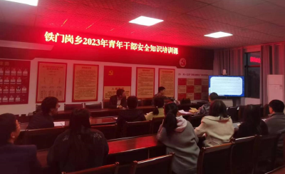 铁门岗乡：安全宣传进机关 