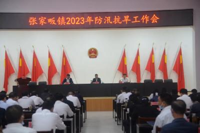 张家畈镇召开2023年度防汛抗旱工作会