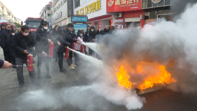 局企联手组织开展消防演练保安全