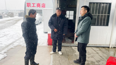 市住建局督导建筑工地冰冻雨雪天气施工安全