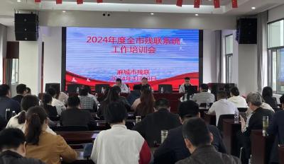 市残联召开2024年度系统工作培训会