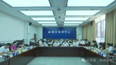 汪国兵主持召开“i黄冈”应用及麻城平台建设工作调度会