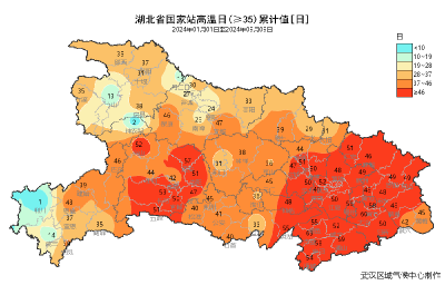 阵雨、雷阵雨要来了！湖北省高温将暂时“熄火”