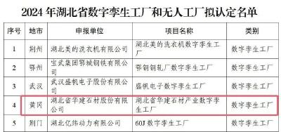 黄冈首家！我市一企业入选省级数字孪生工厂