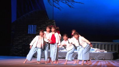 2025年《大别山上七枝花》首场惠民演出圆满成功