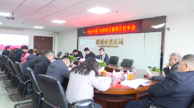 2025年第1次招商引资项目初审会严把项目准入关