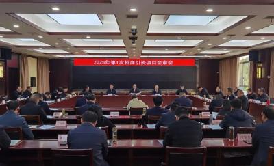 麻城集中评审18个招商项目