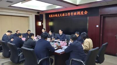 全市发展全域大文旅工作专班部署当前重点工作