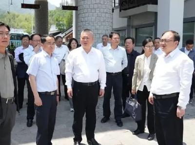 汪国兵裴永波调研督导龟峰山旅游旺季应对及旅游安全工作