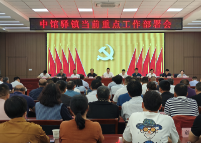 中馆驿镇召开当前重点工作部署会