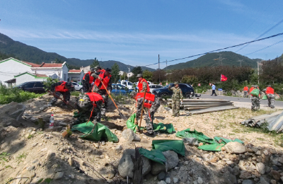 龟山镇：厉兵防汛一线  筑牢安全屏障