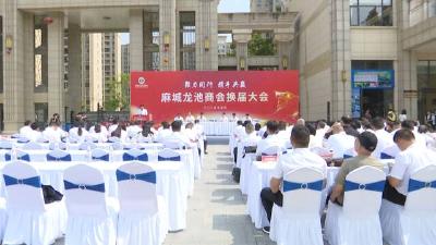 麻城龙池商会成功换届