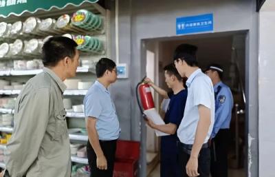 木子店镇开展五一假期安全生产专项检查