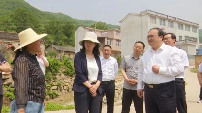 裴永波调研群众身边不正之风和腐败问题集中整治及民生实事办理工作