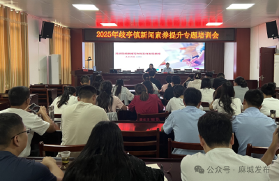 歧亭镇开展2025年新闻素养提升专题培训