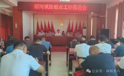 顺河镇多点发力织密防溺水“安全网”