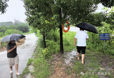 中馆驿镇织密暑期防溺水“立体防护网”
