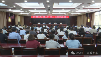 全市巡察工作会议暨九届市委第八轮、第九轮巡察动员部署会召开