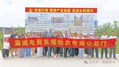 七月瓜果香 田间带货忙——麻城市电商助农谱写支点建设新篇章
