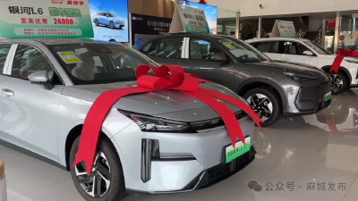 新能源汽车成为麻城市民“绿色出行”宠儿