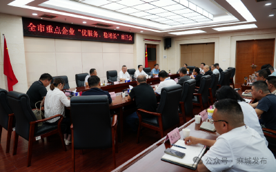问需于企优服务 全力以赴稳增长