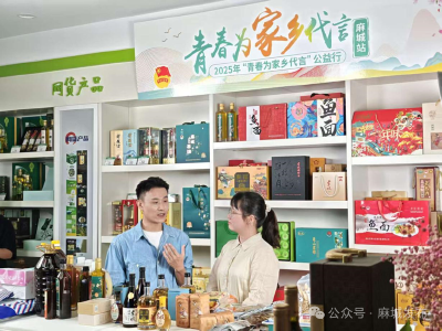 麻城青年直播助农促振兴