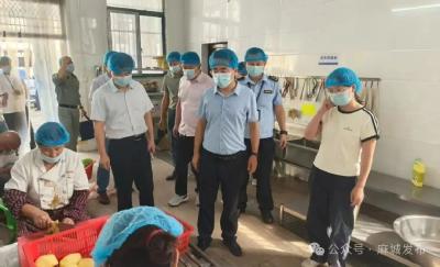 盐田河镇开展督导检查 确保秋季开学平稳有序