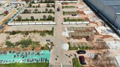 麻城北站新建公交出租车停车场将在国庆前启用