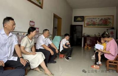 市公共资源交易中心赴驻点村开展“五访五看”走访活动