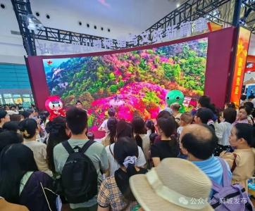 “杜鹃花城 红色麻城”绽放2025中国文旅博览会