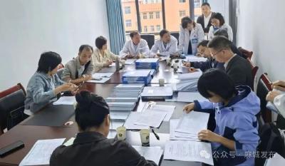 湖北省残联定点康复训练机构分级认定小组来麻城检查指导工作