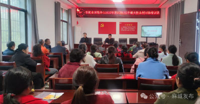 歧亭镇大胜山村公益SYB创业培训班开班