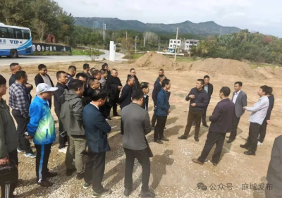 红安县来麻城交流学习