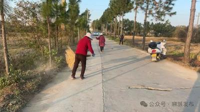 中馆驿镇：清洁家园“众”行动 美丽乡村“焕”新颜