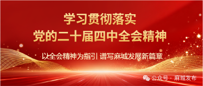 【学习贯彻落实党的二十届四中全会精神】以全会精神为指引 谱写麻城发展新篇章（六）