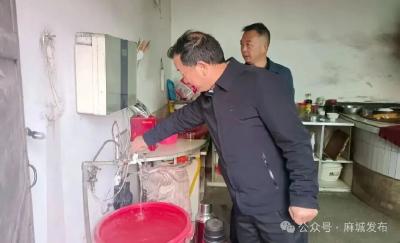 市水利和湖泊局到木子店镇开展“五访五看”工作