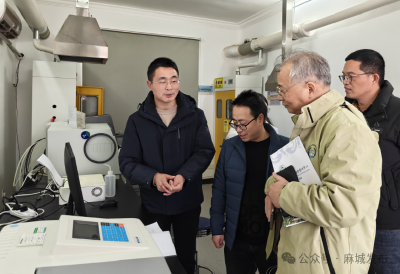 公安县公共检验检测中心到麻城调研