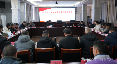 精准对接搭桥梁 靶向服务跑订单