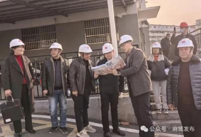 市领导调研督导重点城市项目建设