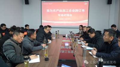 政企搭台强对接 链动共赢促振兴