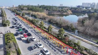 龙腾狮跃 麻城非遗展演年味十足