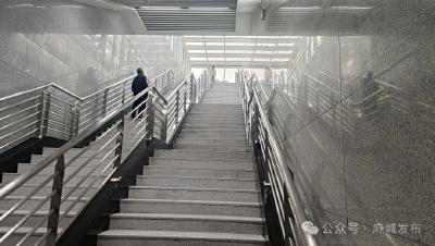 麻城首座地下通道正式对外开放