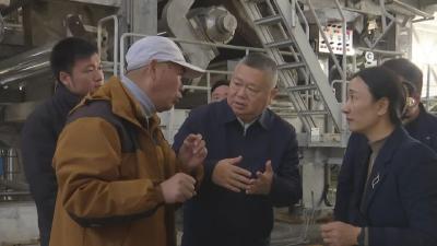 汪国兵调研工业经济稳增长工作