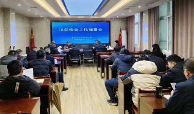 市水利和湖泊局开展2026年汛前检查