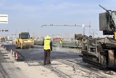 铣刨旧路铺新程  民生保障暖民心